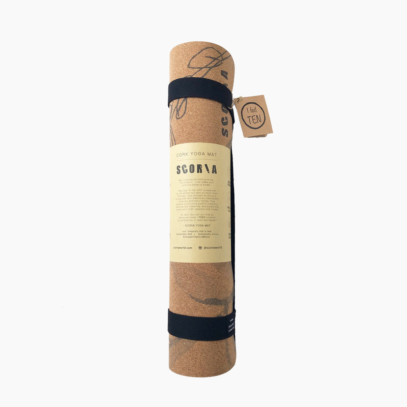 *PRE-ORDER* Blossom Cork Yoga Mat | 4.5MM - Scoria