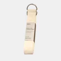 Organic Cotton Yoga Stretch Strap - Scoria