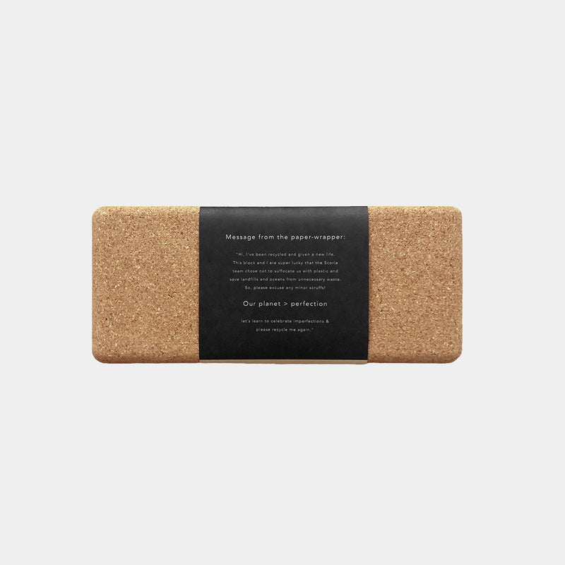 Moon Cork Yoga Block