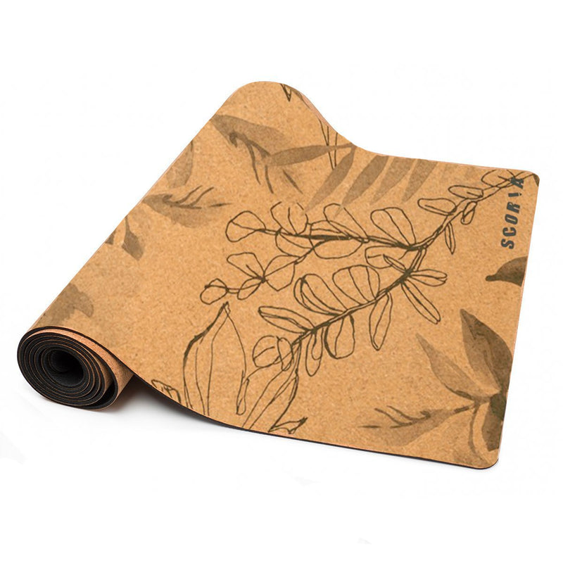 *PRE-ORDER* Blossom Cork Yoga Mat | 4.5MM - Scoria