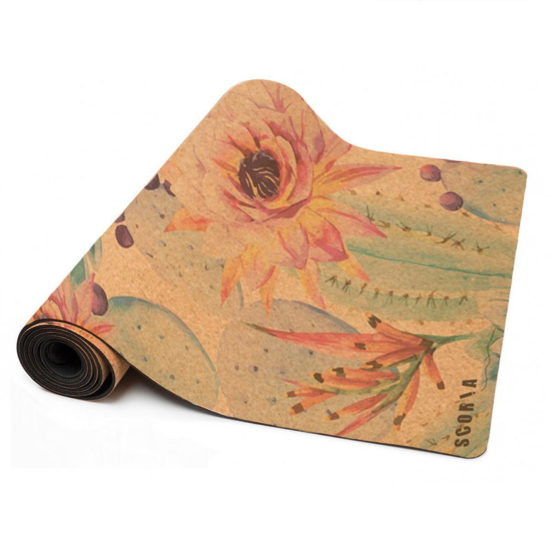 *PRE-ORDER* Botanicals Cork Yoga Mat | 4.5MM - Scoria