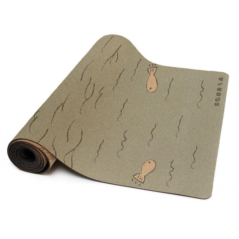 *PRE-ORDER* Connection Cork Yoga Mat | 3.5MM - Scoria