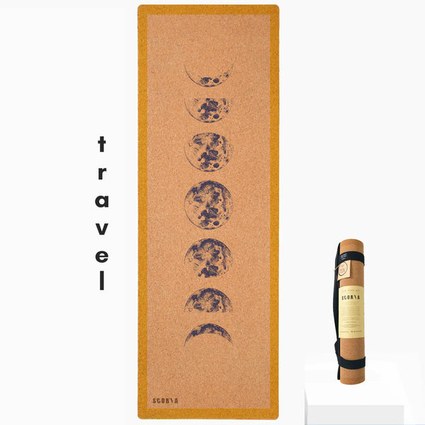 Travel Artist Cork Yoga Mat | 2MM