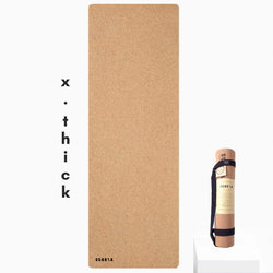 X-Thick Essential Cork Yoga Mat | 6MM