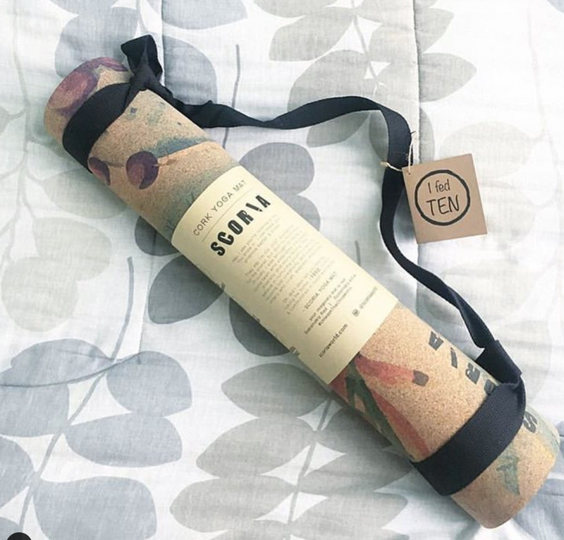 *PRE-ORDER* Botanicals Cork Yoga Mat | 4.5MM - Scoria